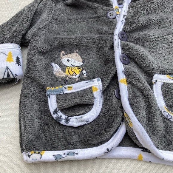 CJP BABY | Fox Fuzzy Jacket - Picture 3 of 14